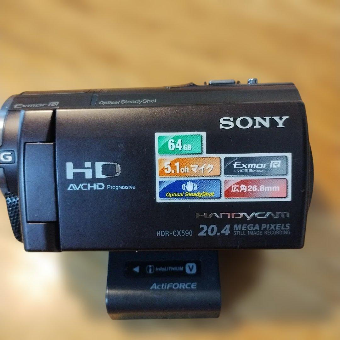 SONY Handycam HDビデオカメラ 64GB