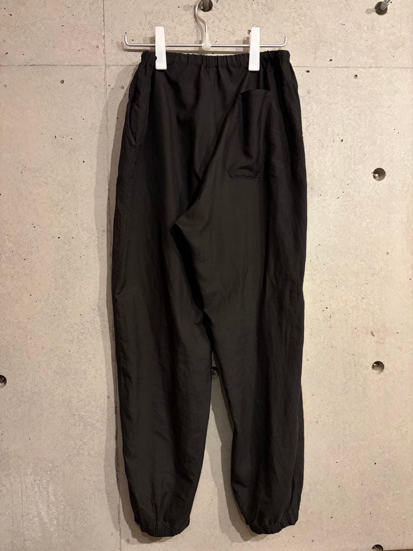 comoli シルク製品染 ジャケット ドローストリングパンツ セットアップ