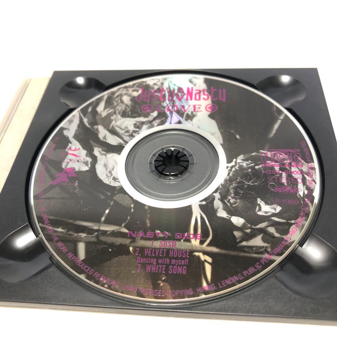 廃盤・レア・帯なし◆JUSTY-NASTY／LOVE（2CD）藤崎賢一◆V系名盤
