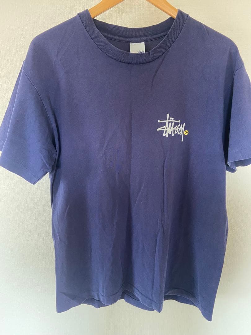 90's STUSSY USA製 stussyプリントTシャツ