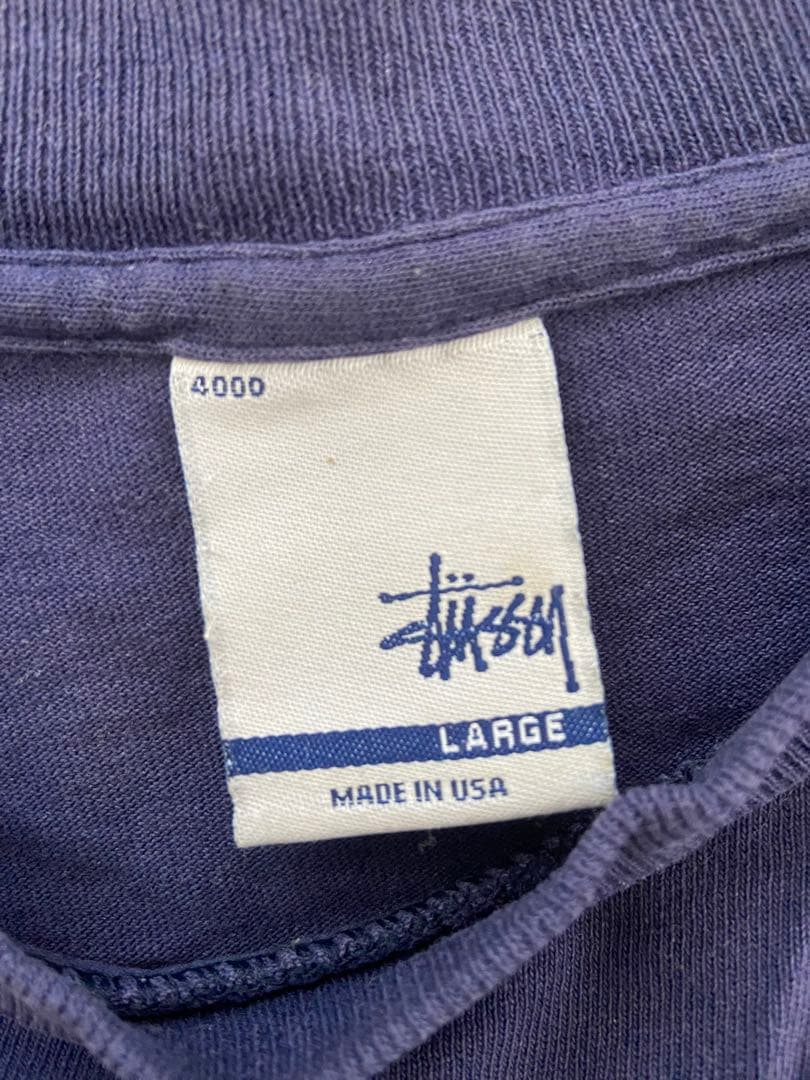 90's STUSSY USA製 stussyプリントTシャツ