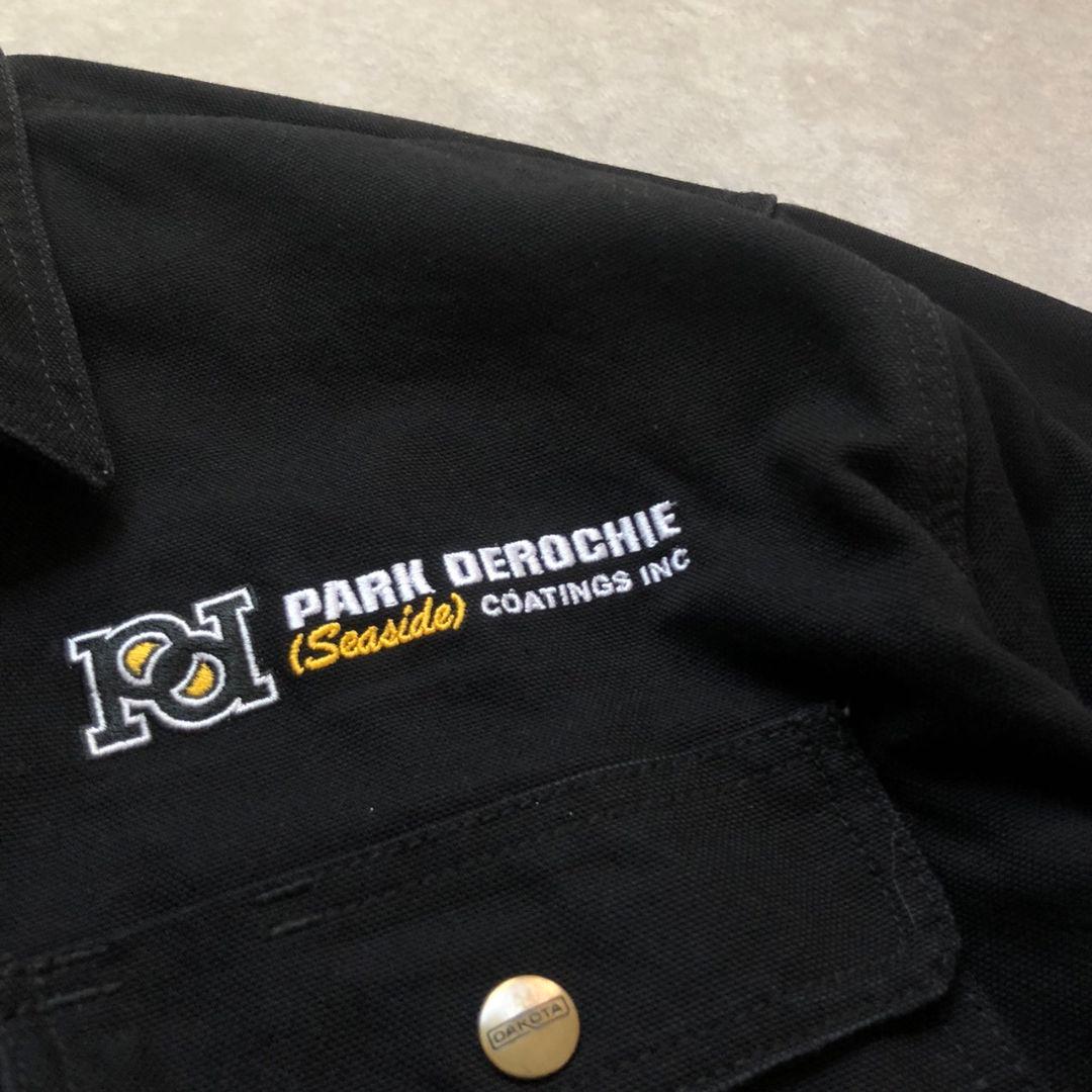 カナダブランドDAKOTAダックワークジャケット企業刺繍裏地フリース
