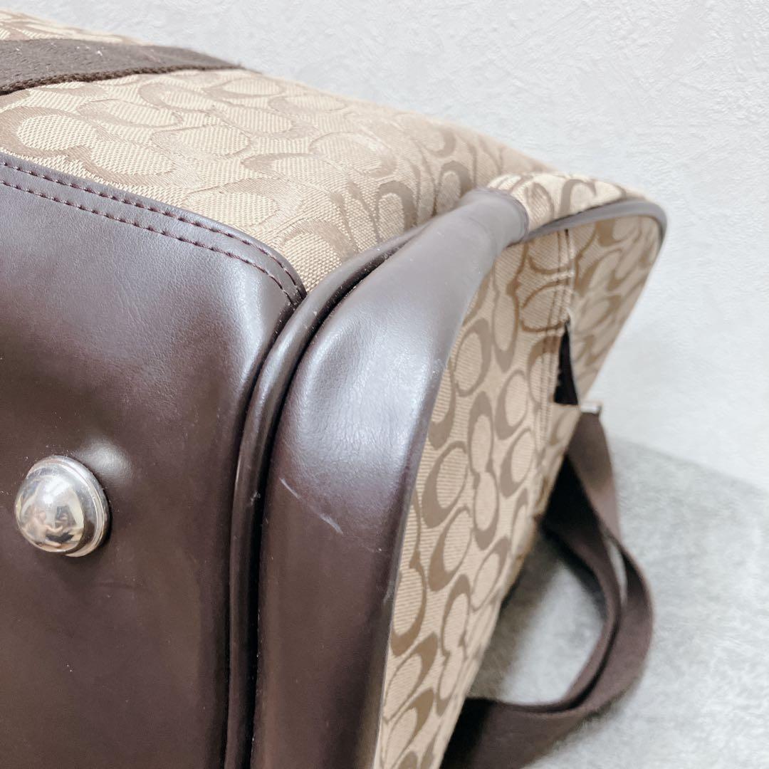 COACHコーチ シグネチャー　ボストンバッグ ショルダーバッグ　トートバッグ