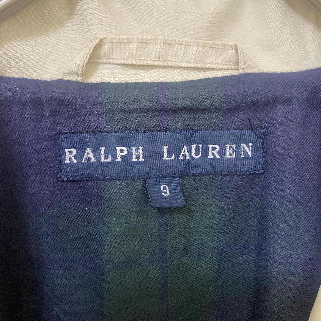 Ralph Lauren トレンチコート ベージュ 9号 M インパクト21