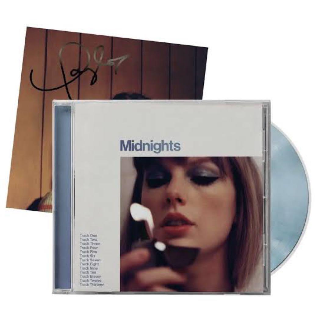 Taylor Swift Midnights サインアートカード入り