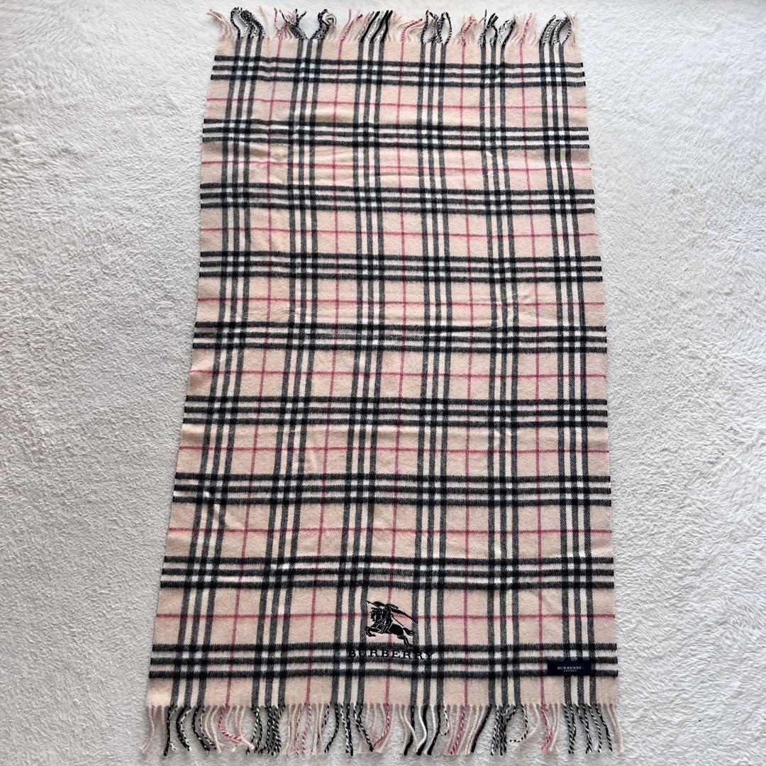 新品未使用✨BURBERRY バーバリー 大判 ストール 膝掛け ノバチェッ