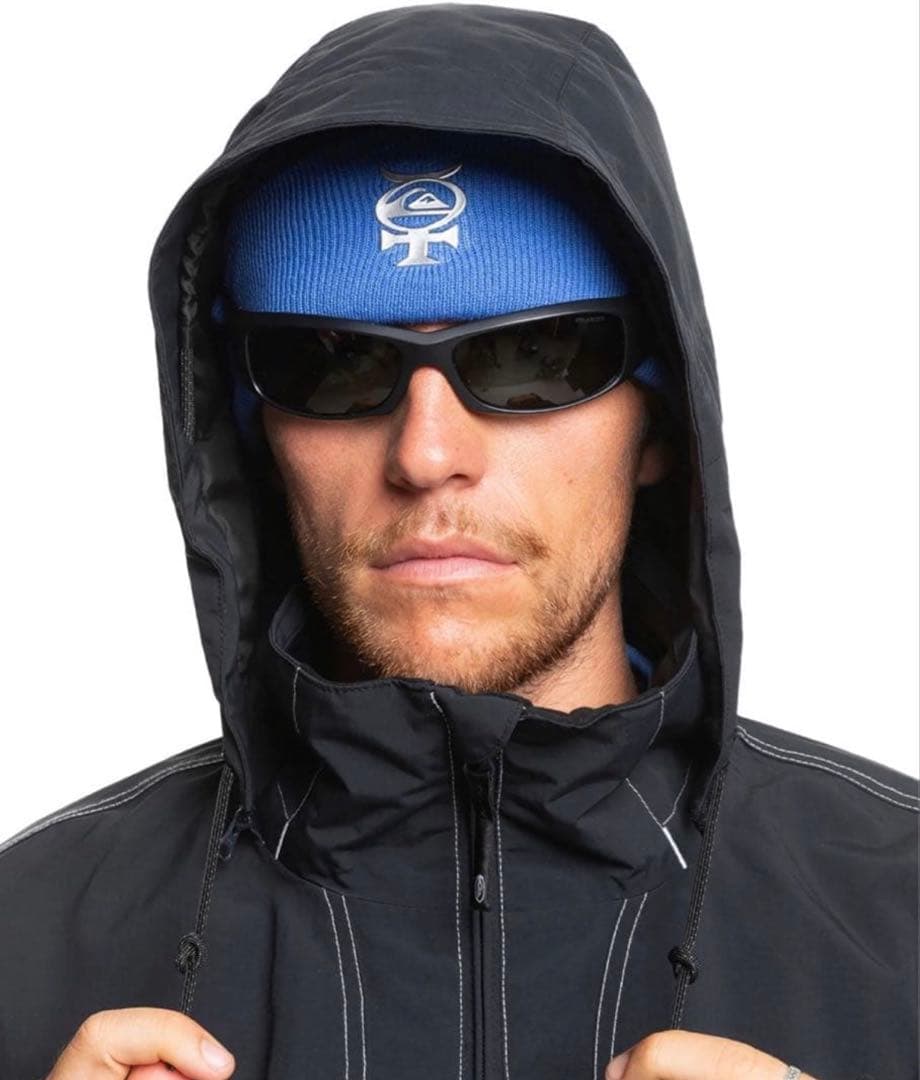 クイックシルバーマーキュリーロゴスキースノーボードジャケット