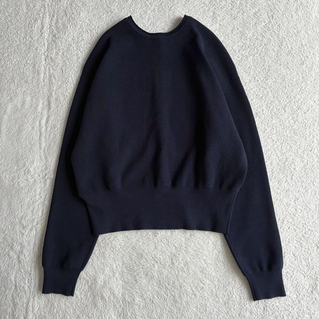 美品 ボールジィ 2WAY パールコンビクルーネックカーディガン 24SS 春服