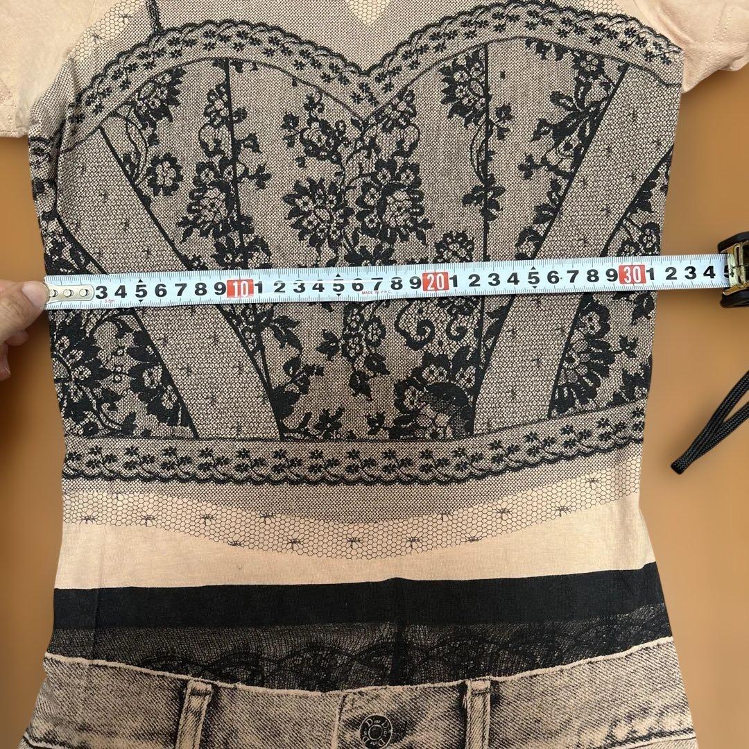 Christian Dior トランプルイユ Tシャツ ガリアーノ期