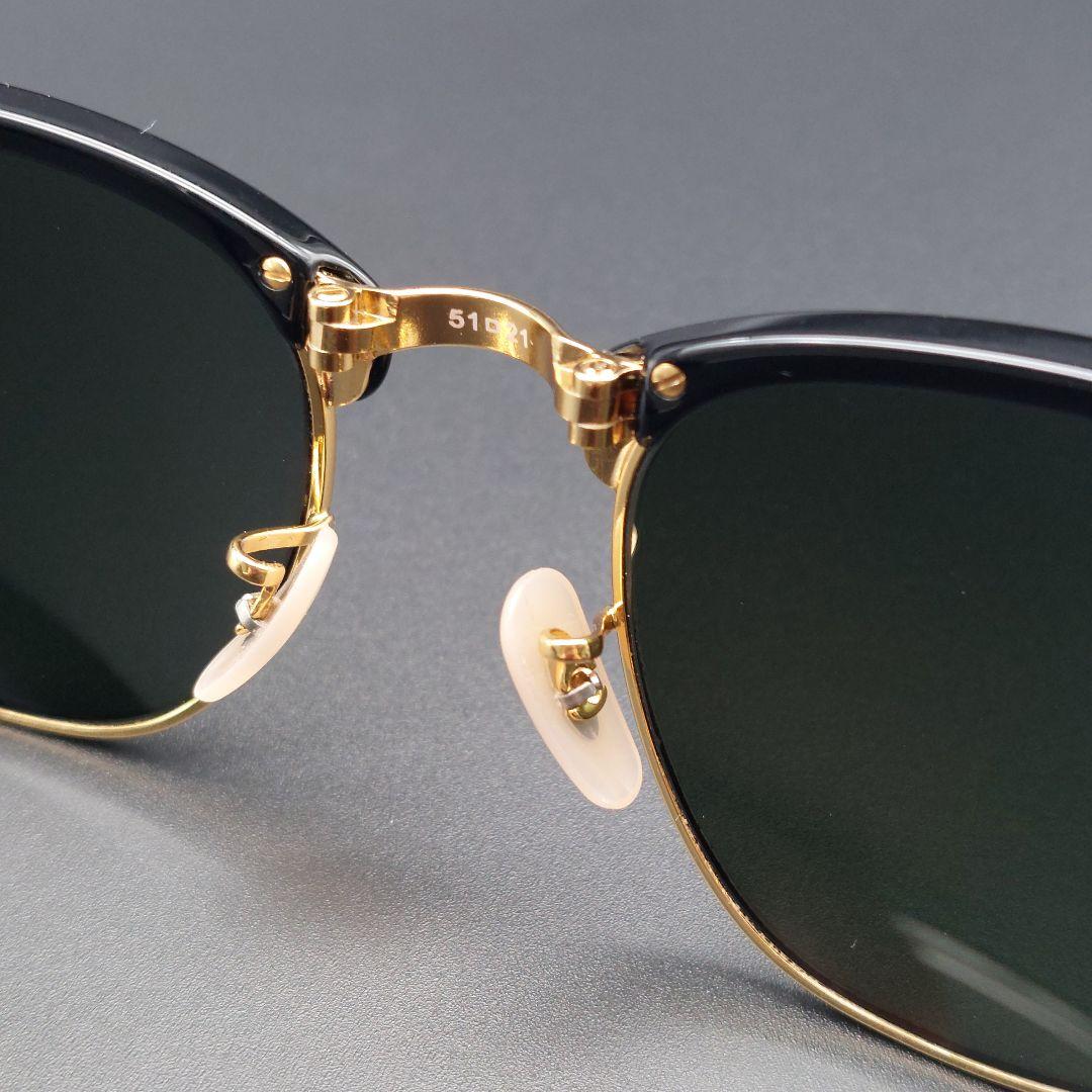 【極美品】Ray-Ban　レイバン　サングラス ブラック/ゴールド　大人気モデル