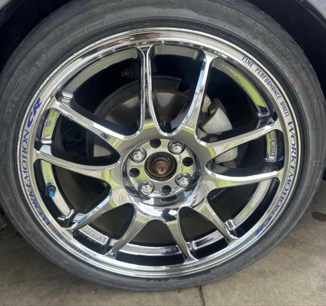 エモーション　cr kiwami １７インチ　4穴 pcd100