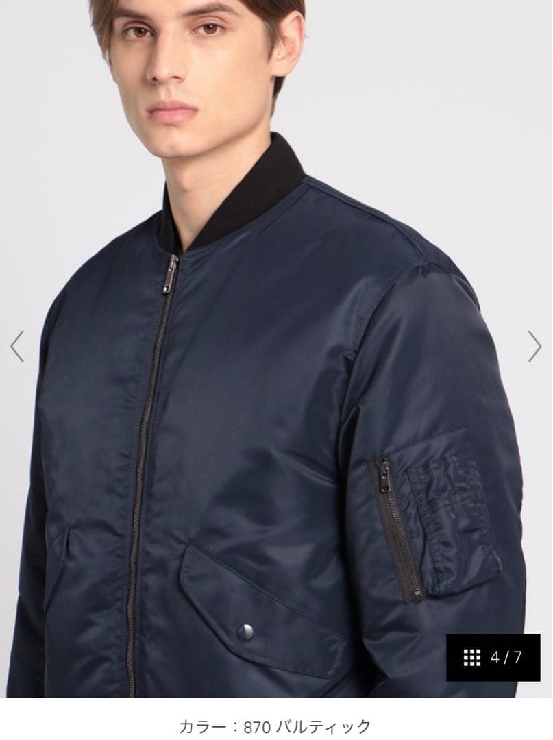 セオリー メンズAero NylonFlight Bomber PF