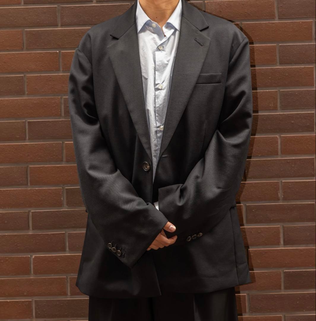 ジャケット・アウター stein oversized single breasted jacket S