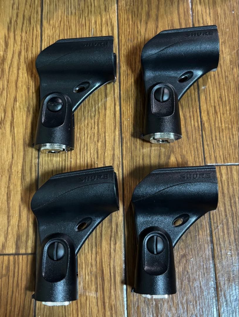 SHURE SM58 ダイナミックマイク 4本セット　ジャンク品として