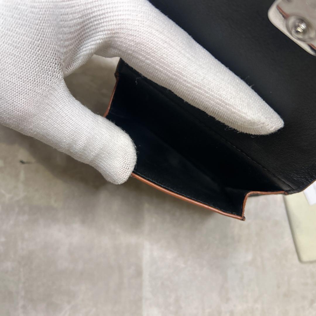 美品✨ LOEWE ロエベ トライフォールド 三つ折り財布 箱・巾着付き