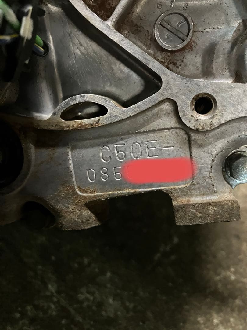 スーパーカブ50 純正エンジン セル無し ３速