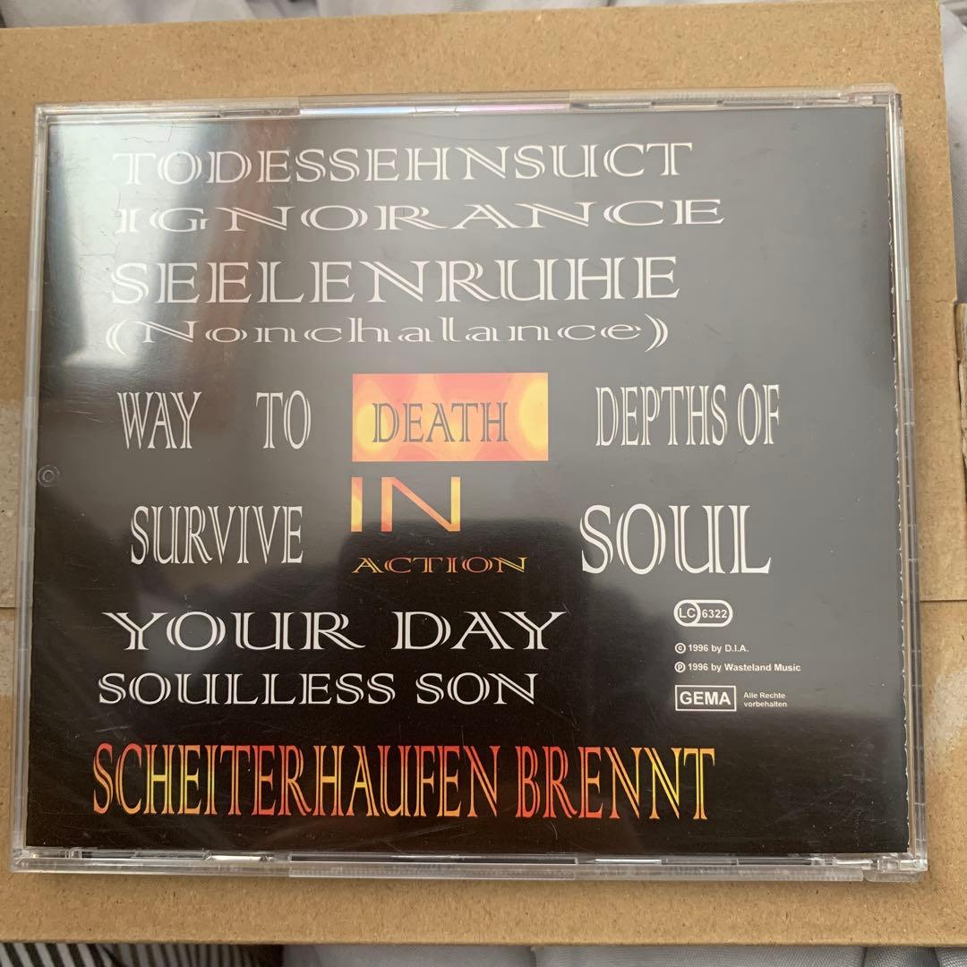 DEATH IN ACTION Scheitehaufen Brennt 激レア