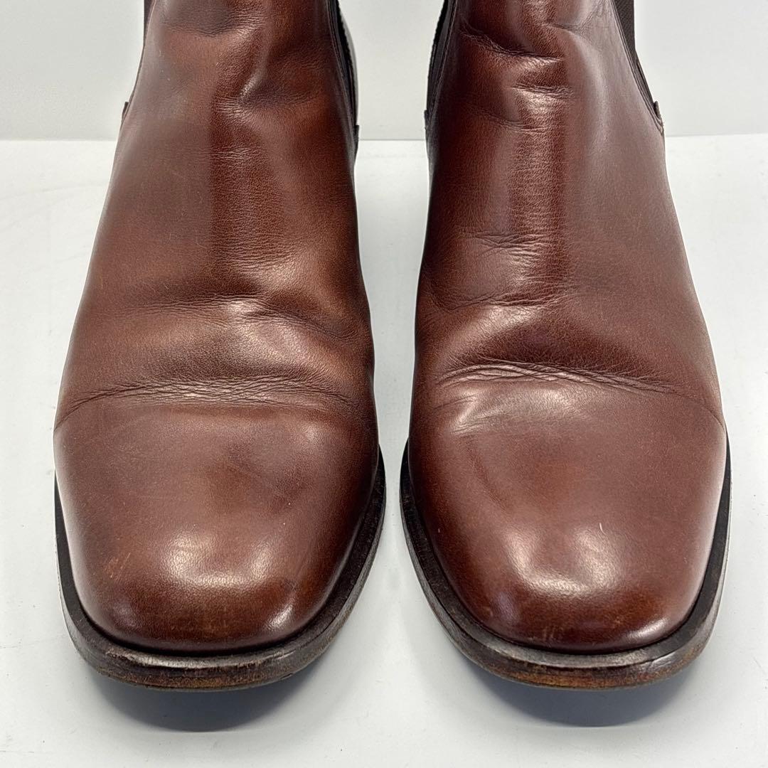 BALLY バリー レザー サイドゴアブーツ ショート 24.5cm