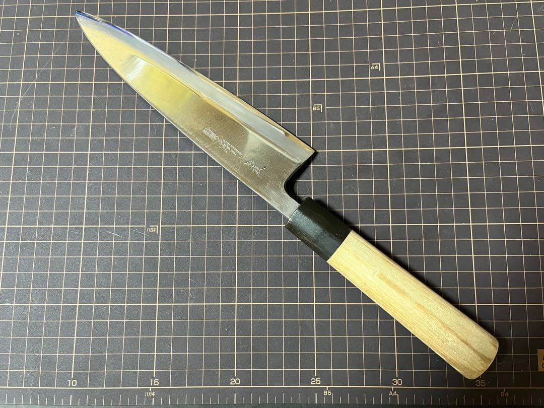るっちゃん　有次 相出刃 柳刃包丁 刺身 包丁 27cm 鞘付き 研ぎ済み