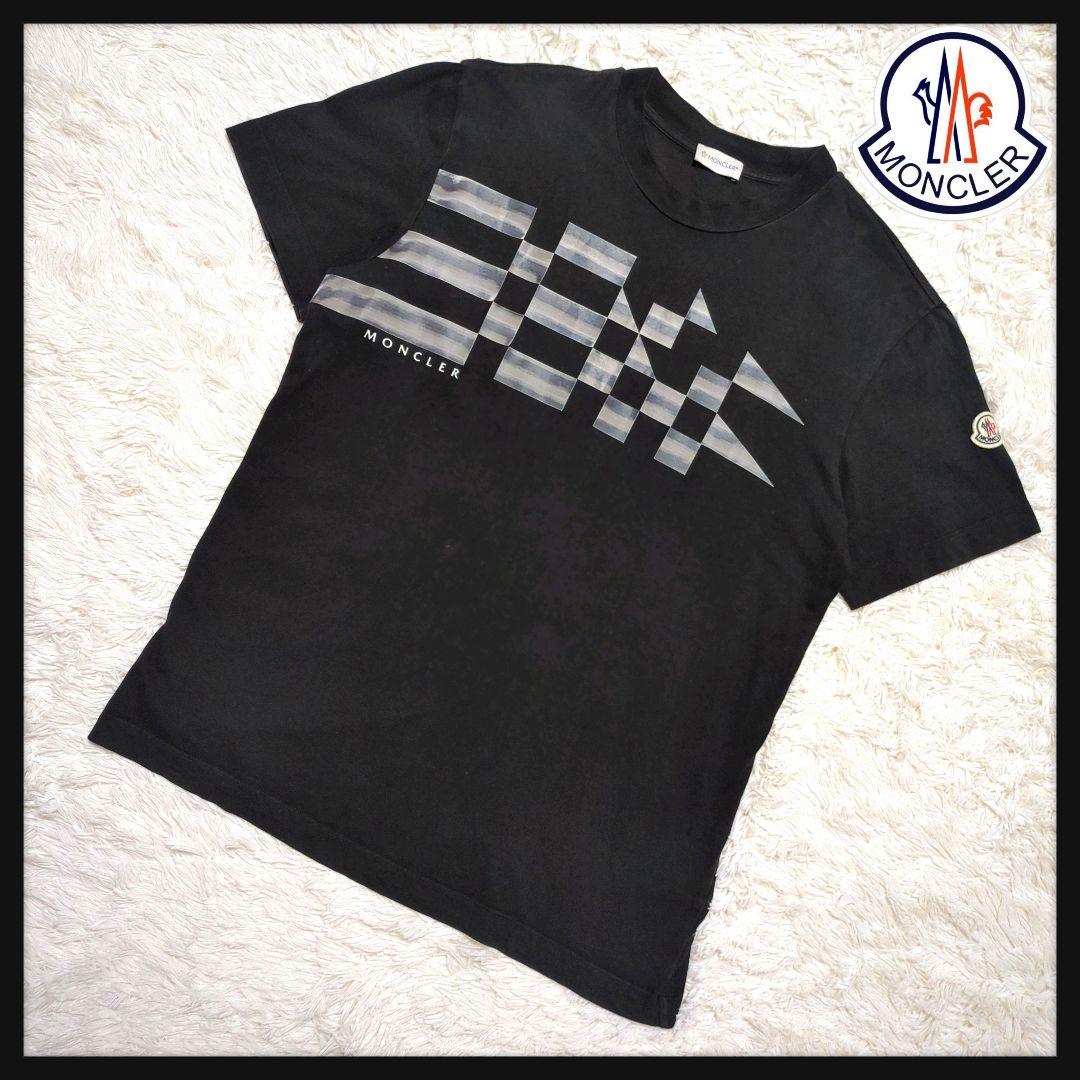 【入手困難】モンクレール☆Tシャツ ワッペン サーキットフラッグ ラバープリント