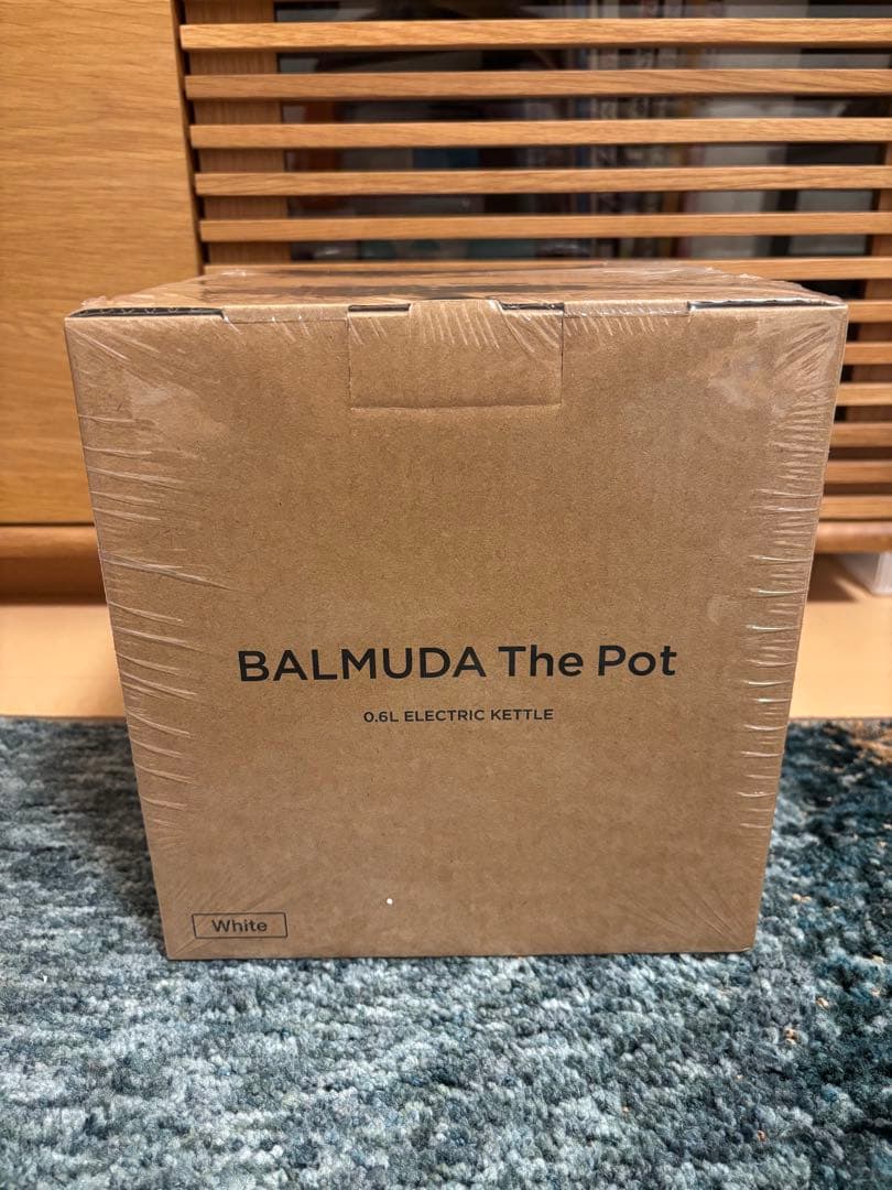 BALMUDA The Pot 電気ケトル ホワイト
