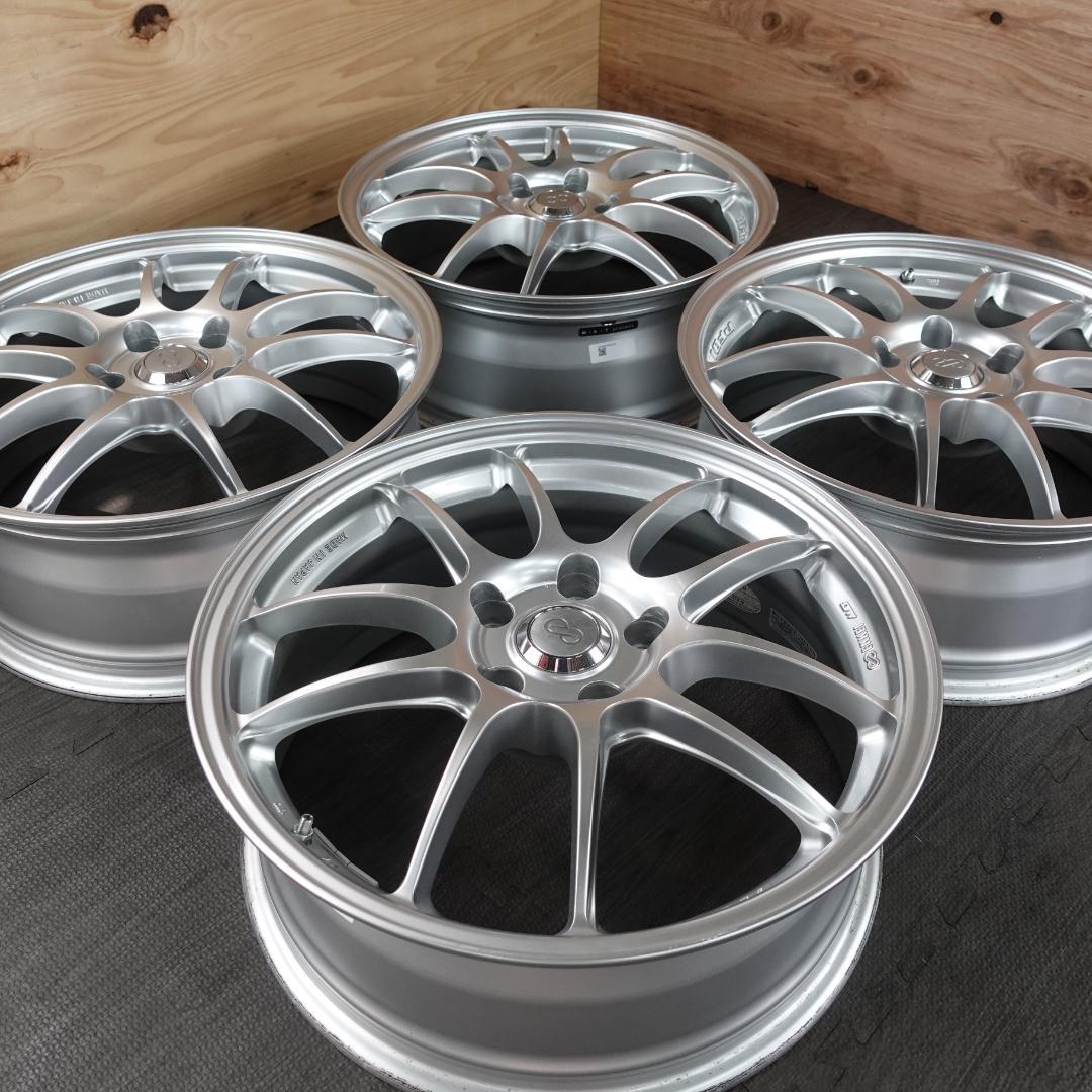 [美品] ホイール　ENKEI PF01 18インチ　5x114.3