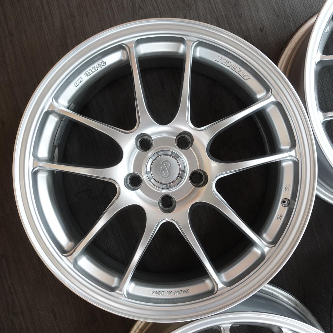 [美品] ホイール　ENKEI PF01 18インチ　5x114.3