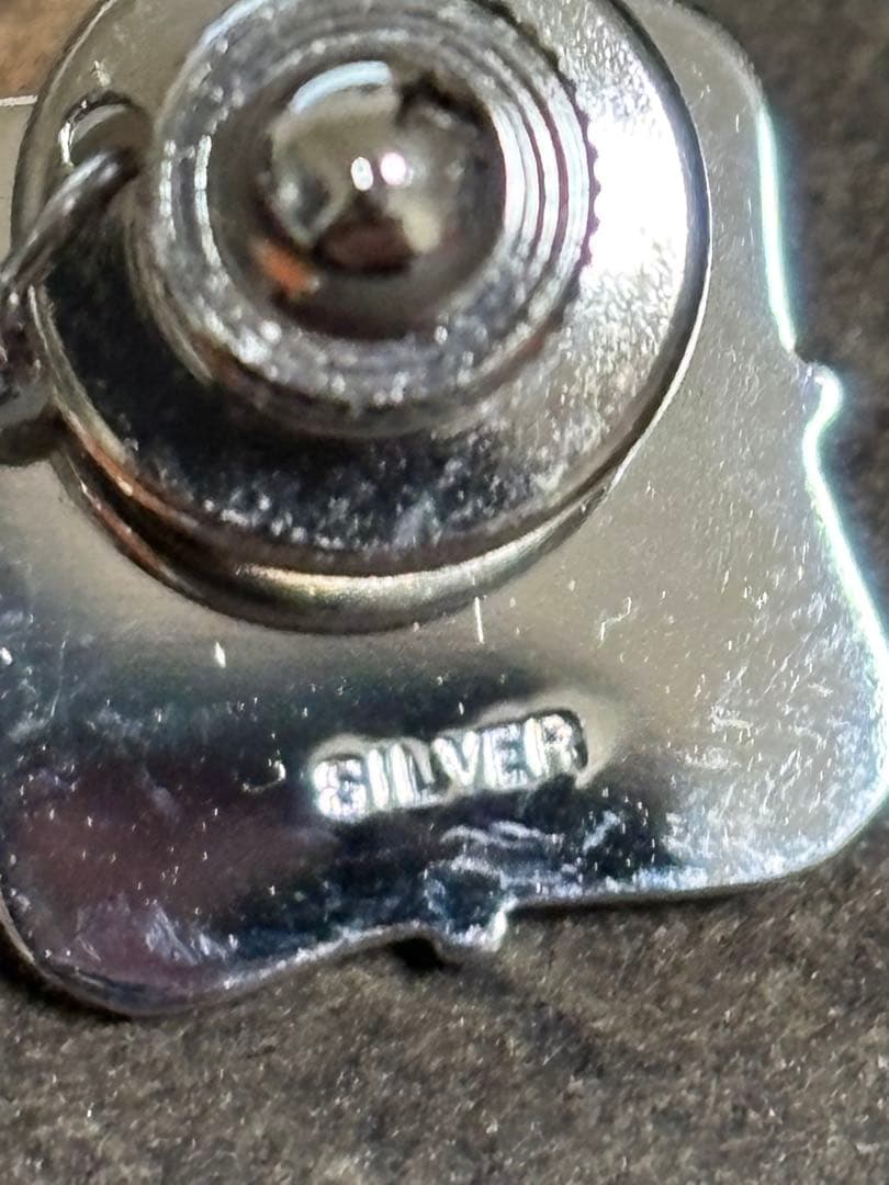 銀製 サントメール エメラルド タイピン カフス セット SILVER刻印