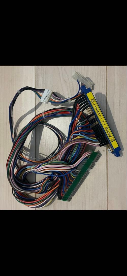 VEGA JR.アーケードスティック 2人用 ボタン&目隠し選択可　ハーネス付き