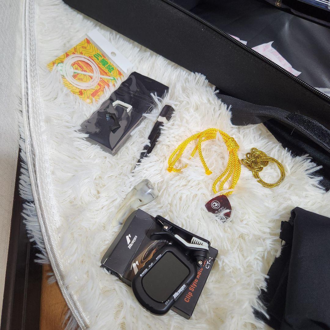 【極美品】ちゅら咲 沖縄三線 三味線 初心者応援セット B 付属品多数
