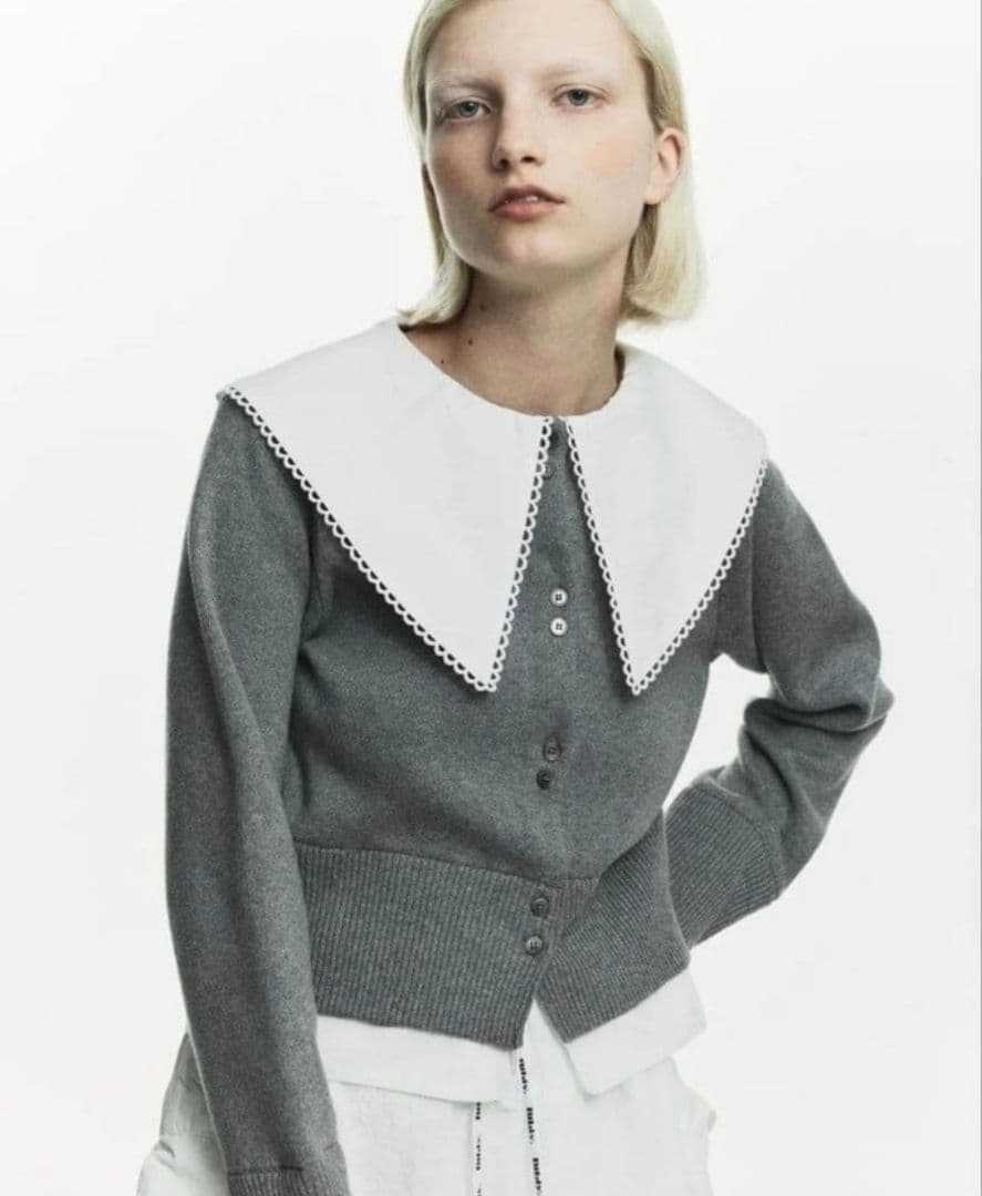 bibiy. PATTY PILGRIM TOP グレー