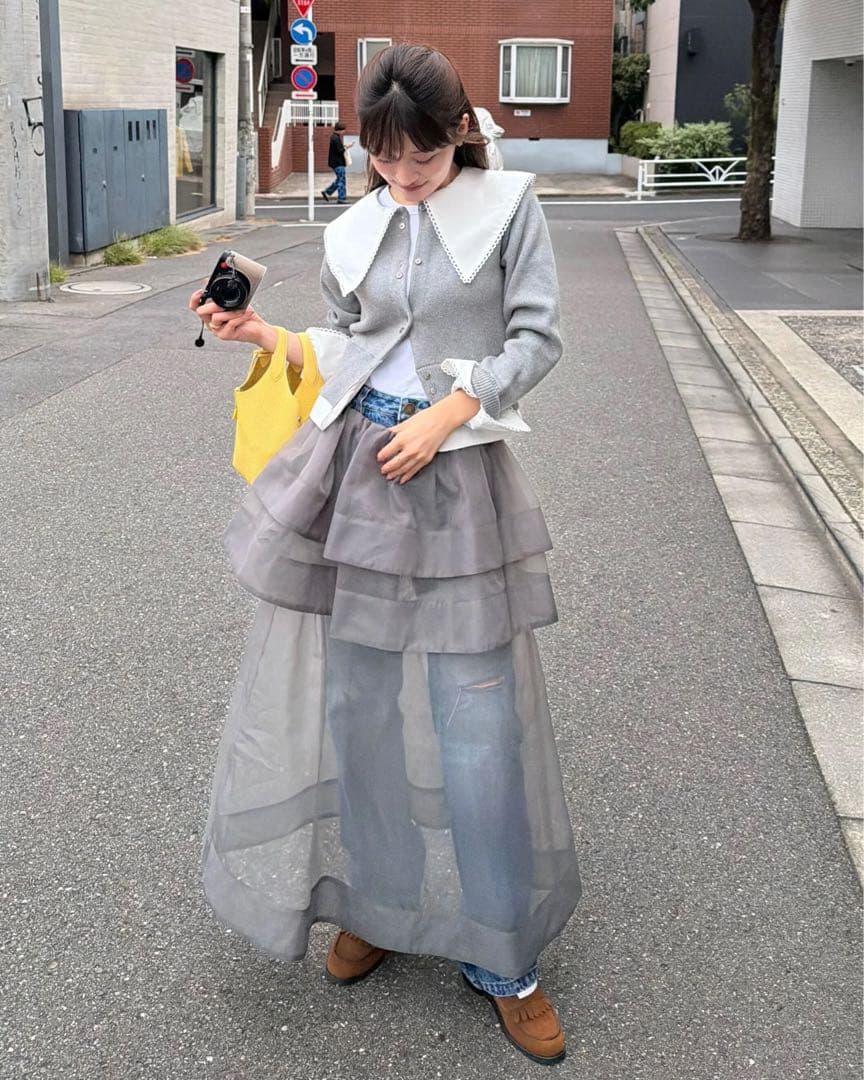 bibiy. PATTY PILGRIM TOP グレー