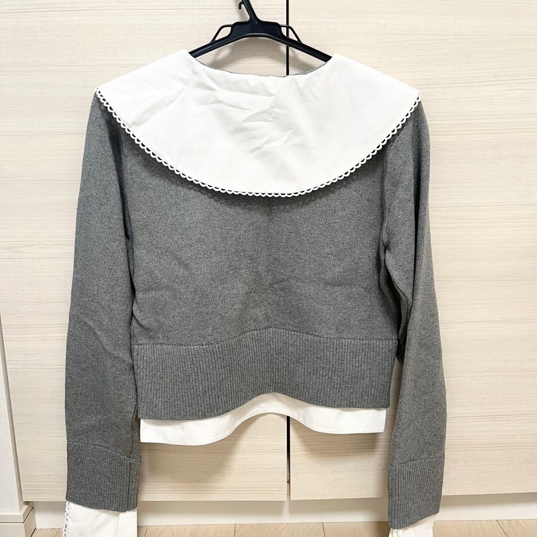 bibiy. PATTY PILGRIM TOP グレー