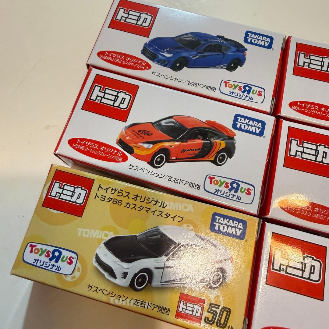 新品未使用 トイザらスオリジナル トミカ 86 6台セット