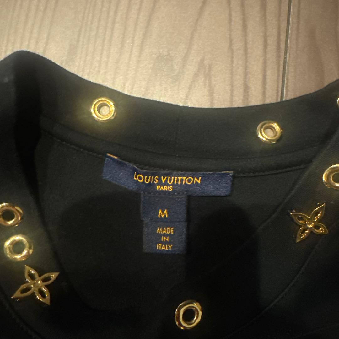 Louis Vuitton 黒 半袖Tシャツ Mサイズ