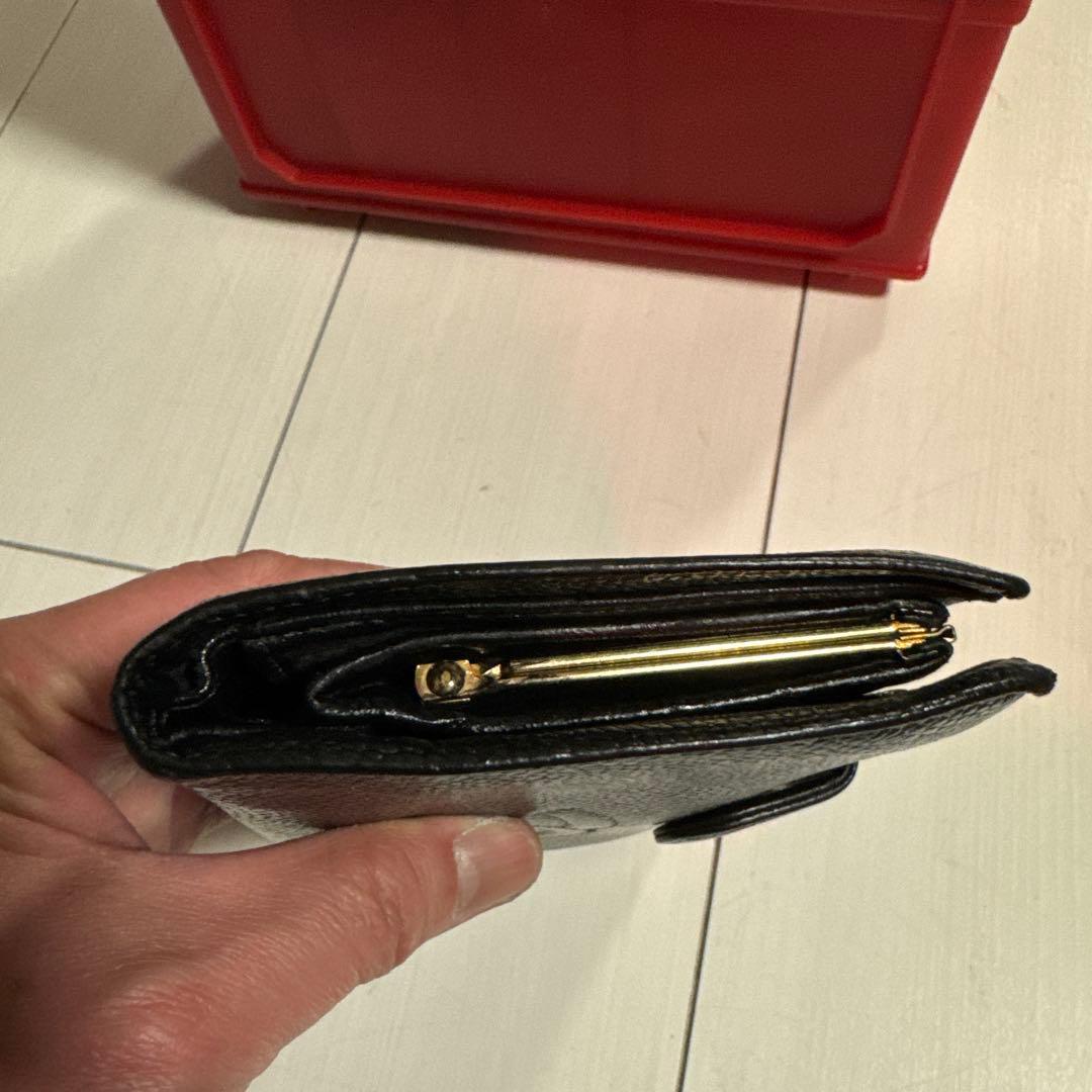 正規品　CHANEL シャネル 二つ折り長財布 レザー ココマーク