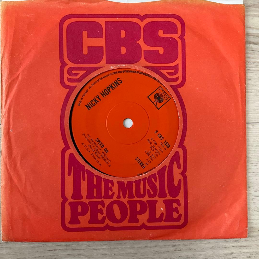 Nicky Hopkins Speed On 45 RPM ニッキーホプキンス