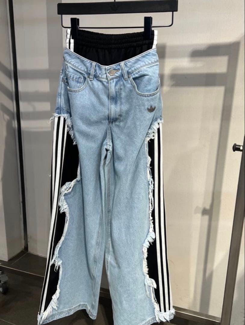 【新品】adidas ADILENIUM 5.0デニムパンツ M
