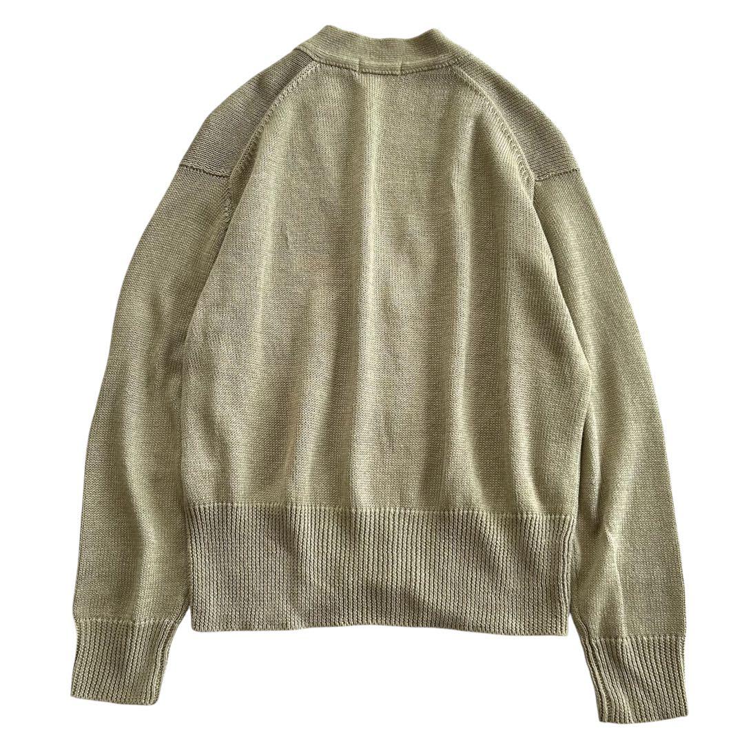 マーガレットハウエル 23SS リネン コットン シルク カーディガン Ⅱ