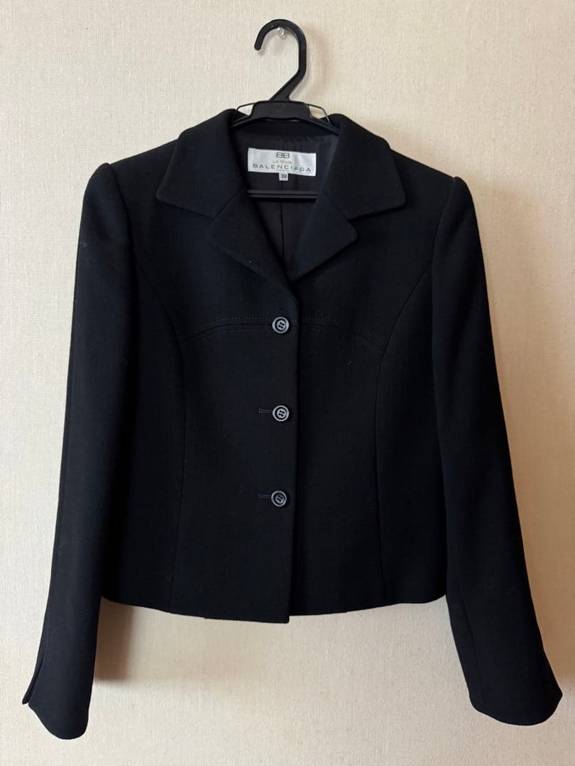 BALENCIAGA バレンシアガ　ブラックジャケット