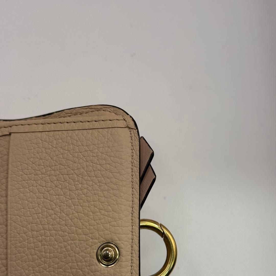 Chloé 三つ折り財布 ベージュ【2】¨̮⃝