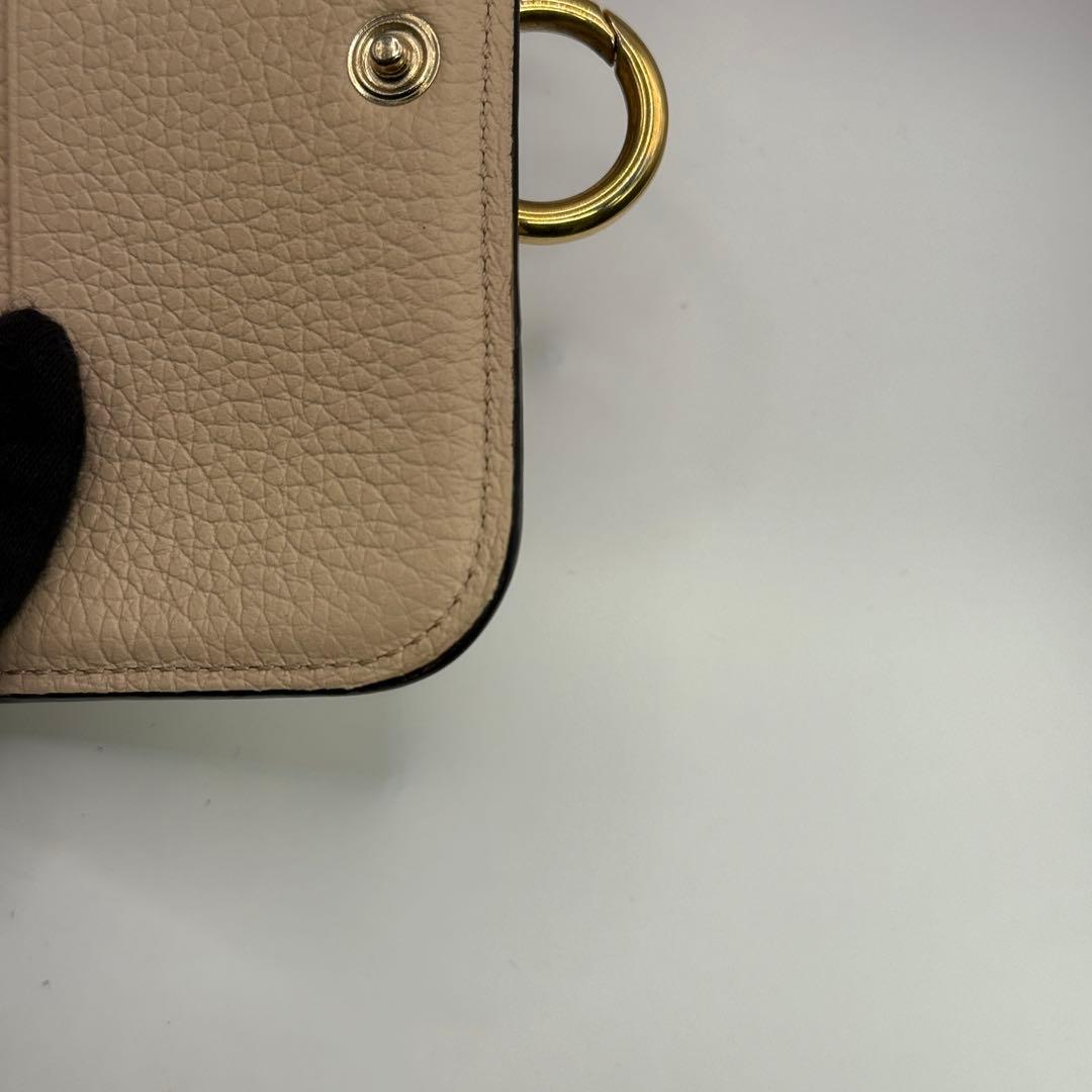 Chloé 三つ折り財布 ベージュ【2】¨̮⃝