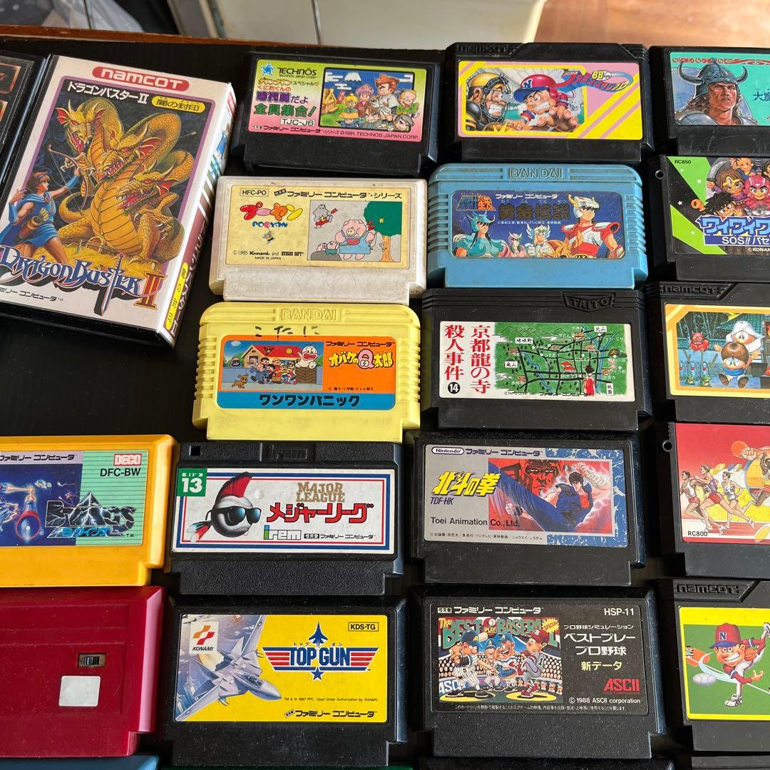 ファミコン　カセットまとめ売り
