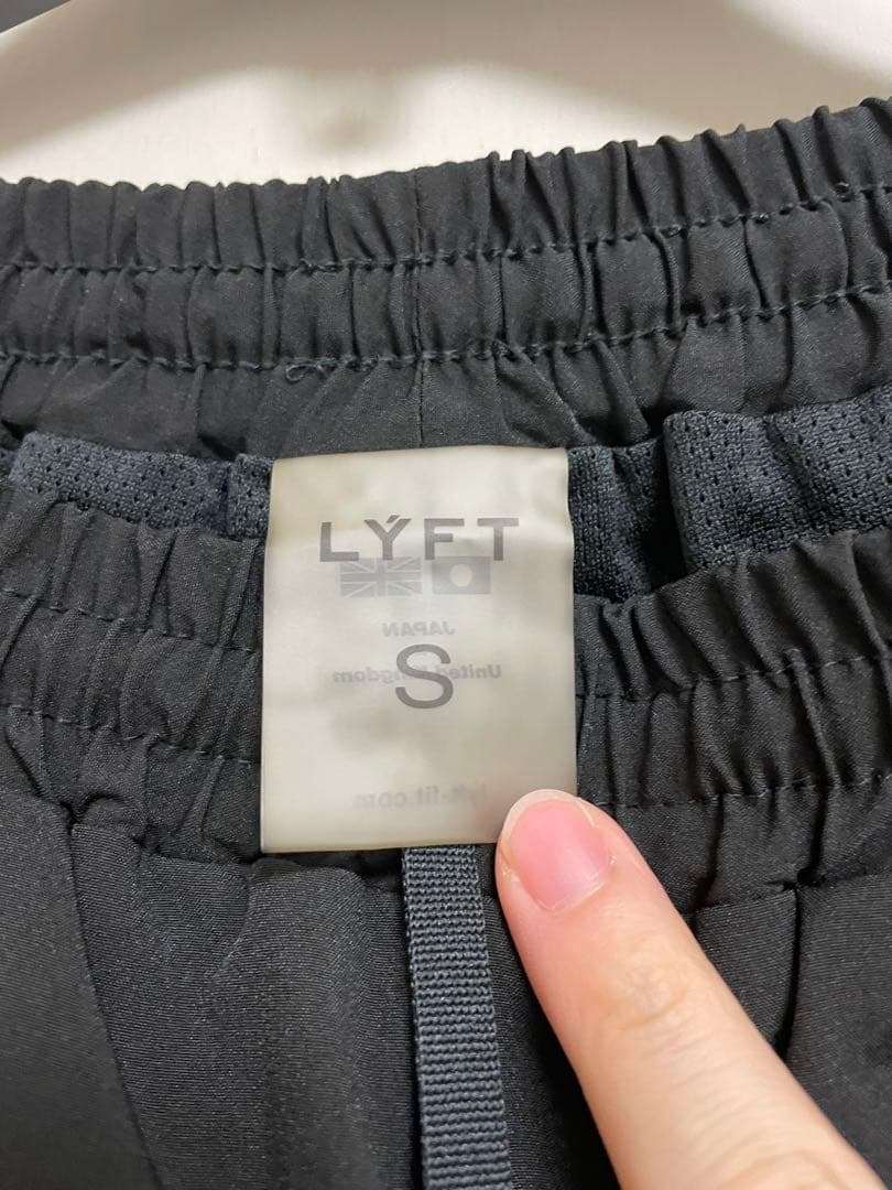 LYFT シルバーラインテックパンツ ブラック Sサイズ
