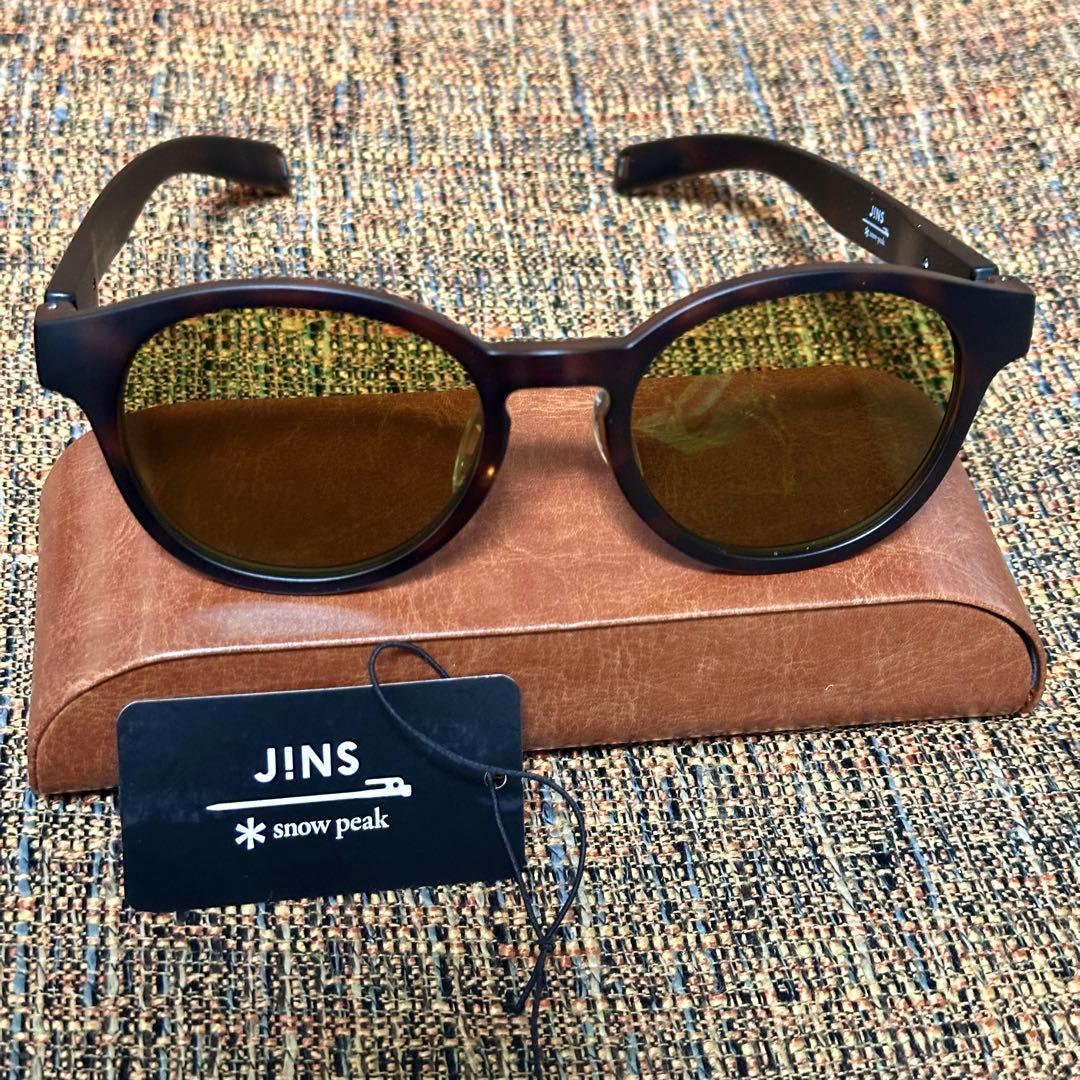 JINS ×  Peak SUNGLASSES +360° ブラウンデミ
