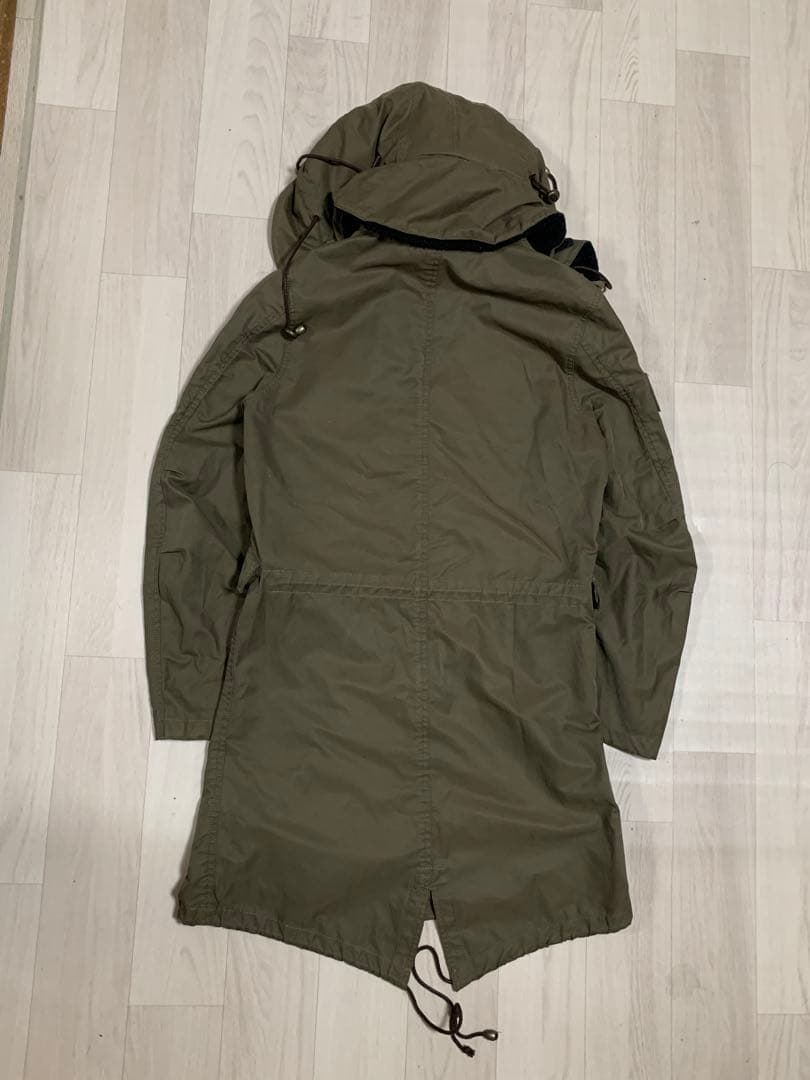 FRED PERRY フレッドペリー　モッズコート　カーキ　Lサイズ