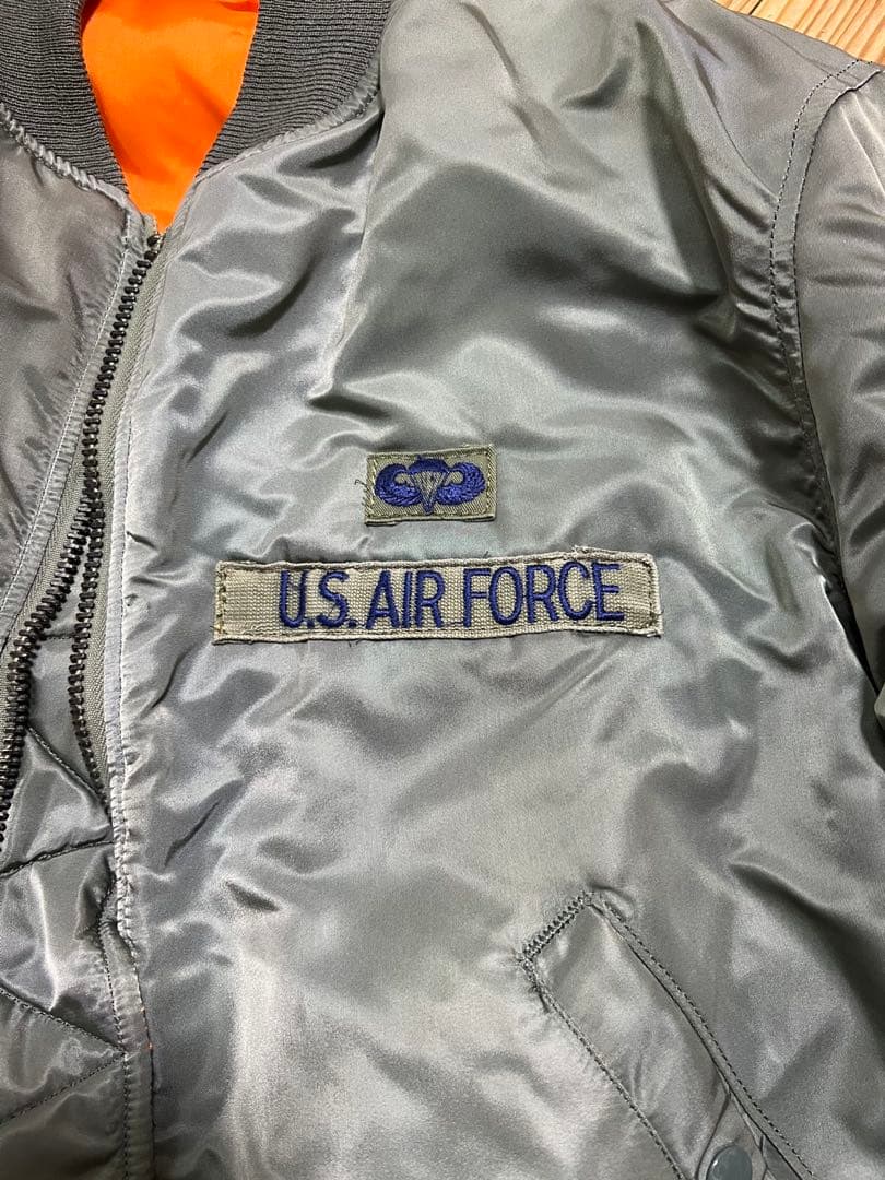 MA-1 フライトジャケット グレー U.S. AIR FORCE