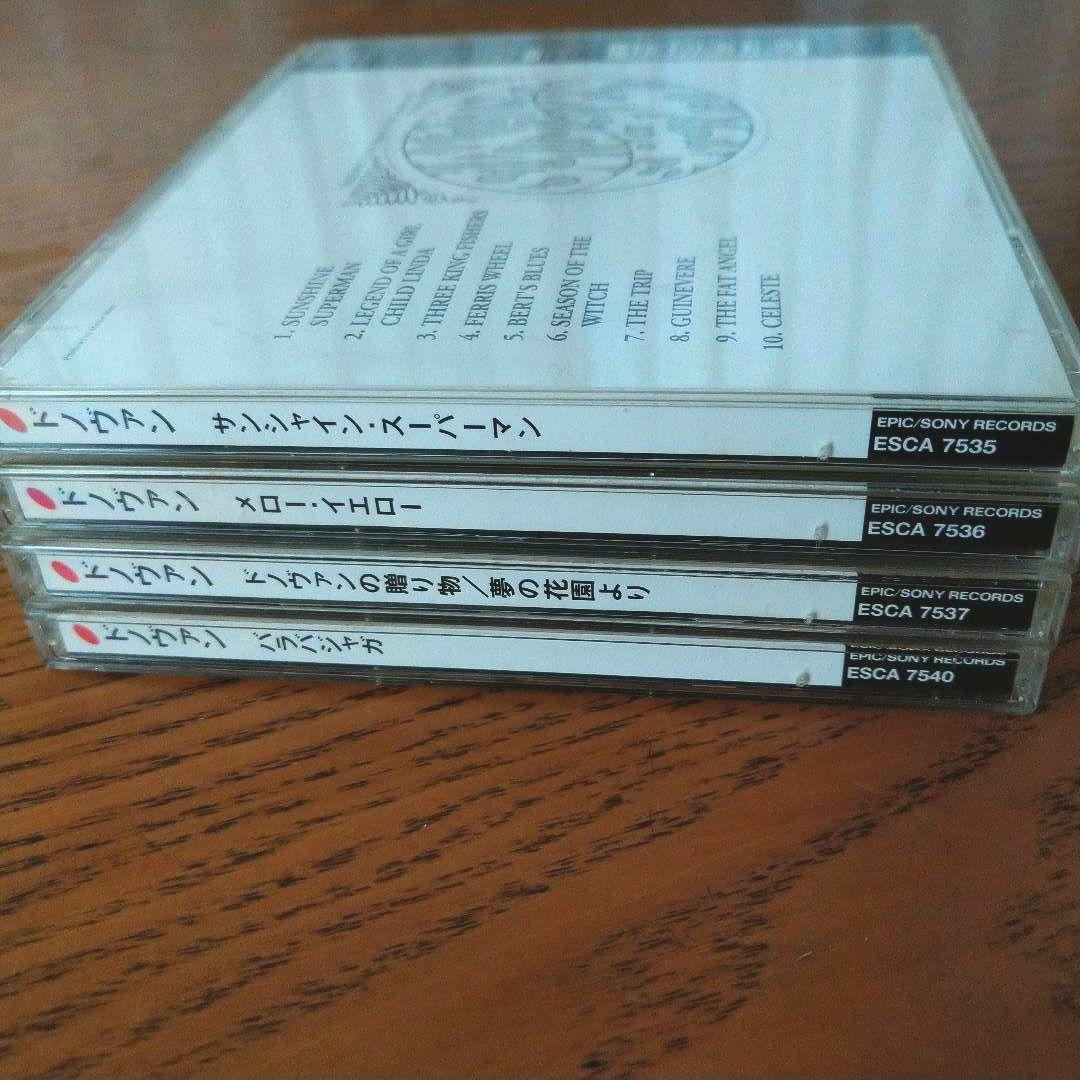 DONOVAN　ドノヴァン　帯付き　国内盤　CD　SMJ刻印　4枚セット