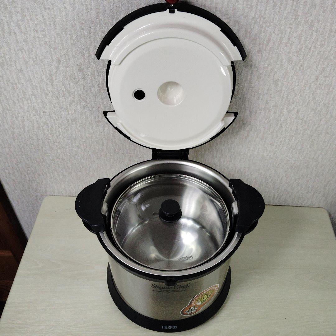 THERMOS　サーモス　シャトルシェフ　KPX-5000（BK）真空保温調理鍋