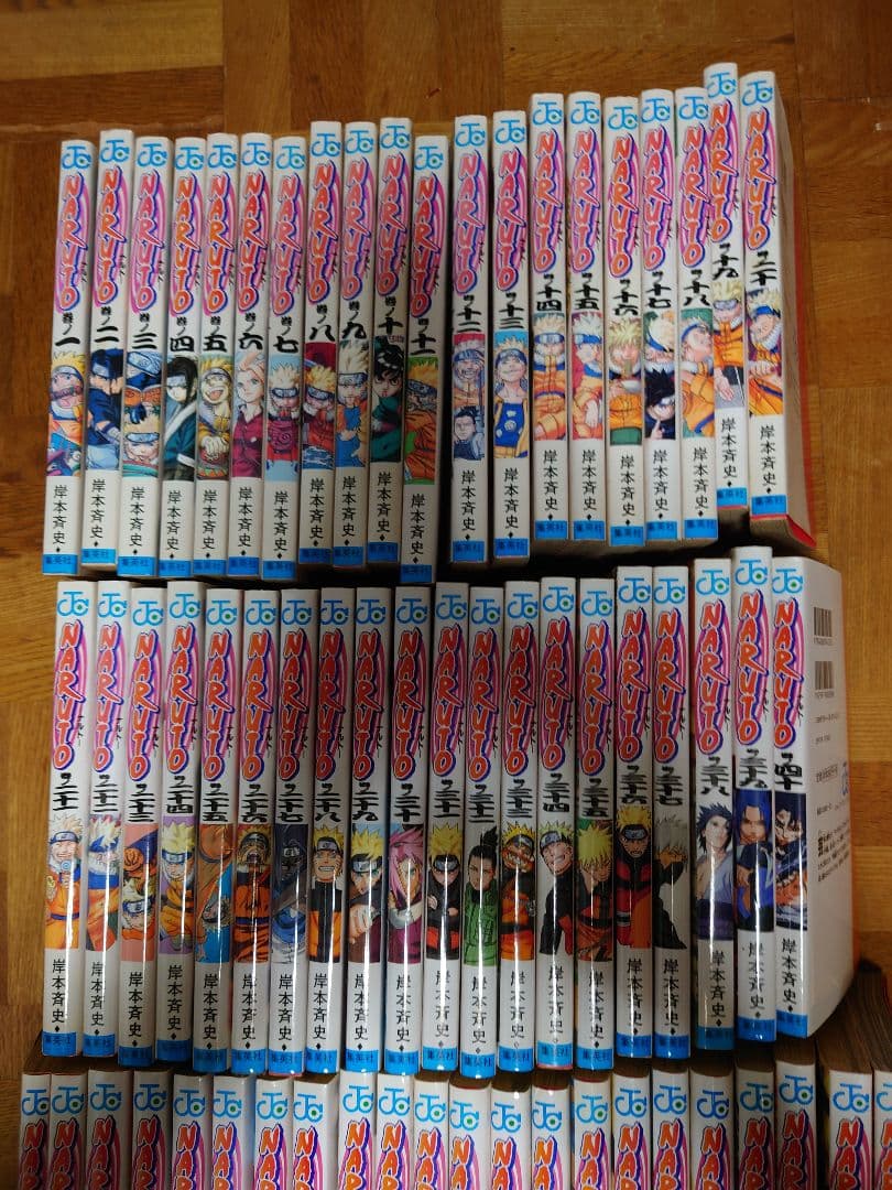 ナルト NARUTO62巻　関連本6巻セット